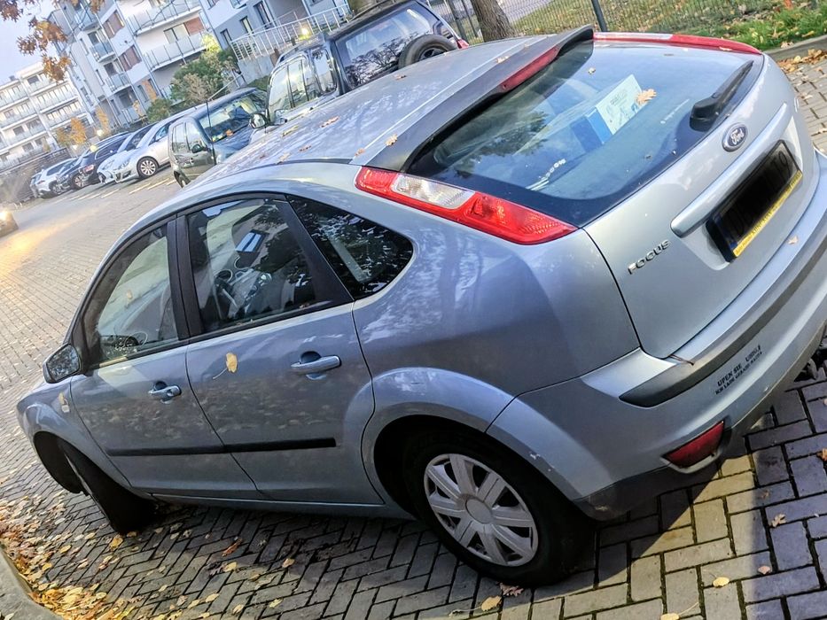 Ford Focus 2006 1.8 benzyna 125 KM, przebieg 180 tys. USZKODZONY