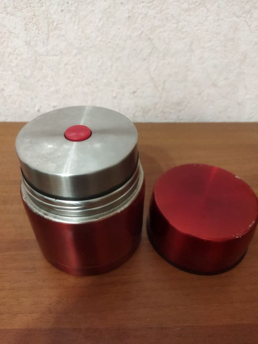 Термос для їжі помповий