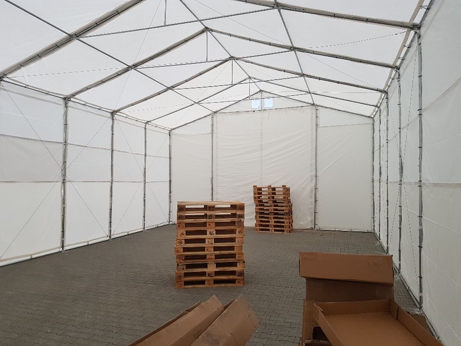 -33% HIT 6x8m Namiot MAGAZYNOWY IMPREZOWY ogrodowy HALA namiotowa MTB