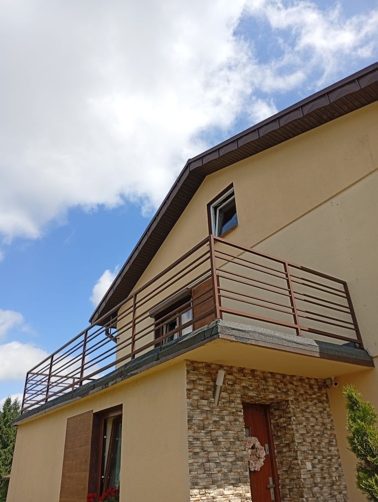 Balustrada używana z tarasu