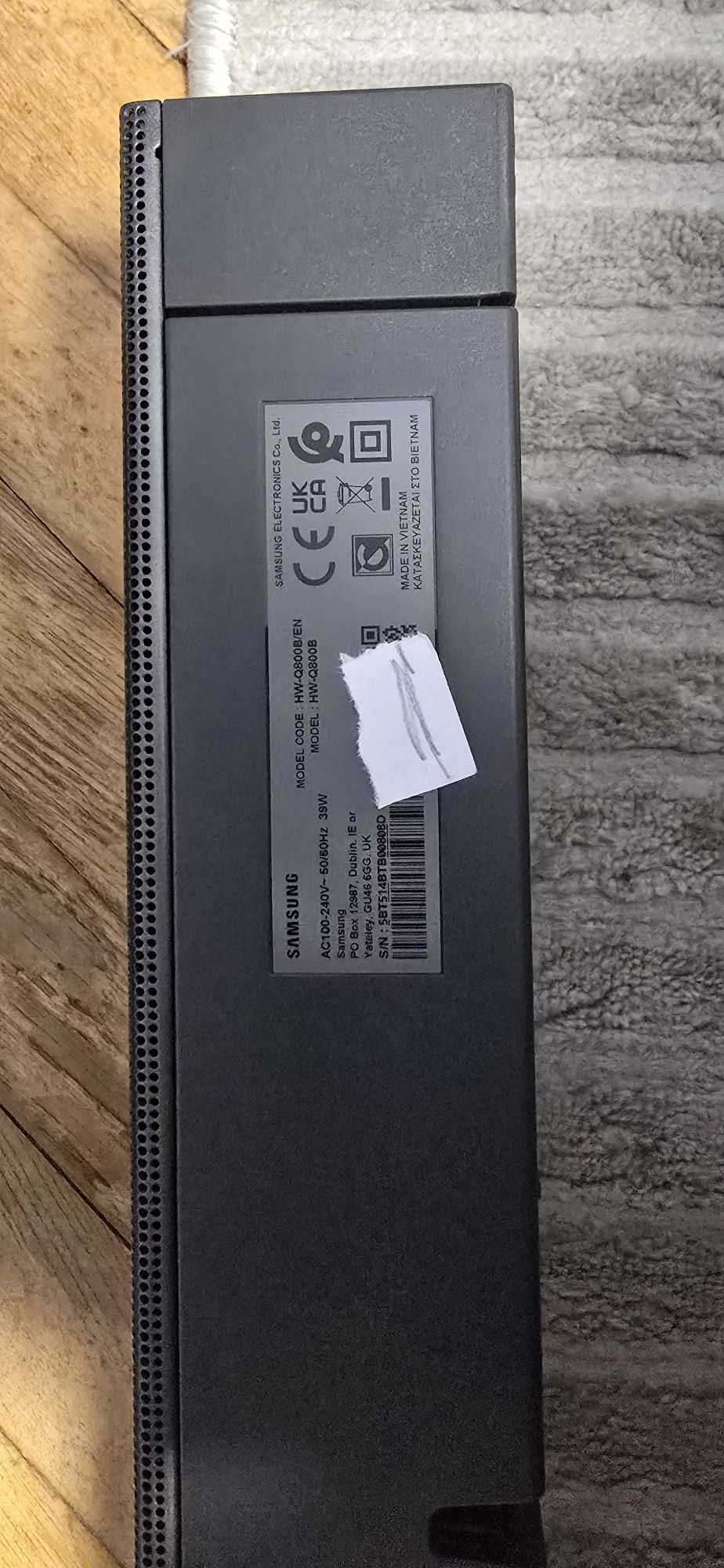 Saundbar Samsung HW-Q800B + głośniki SWA-9500S