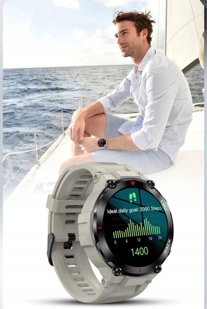 Militarny smartwatch h