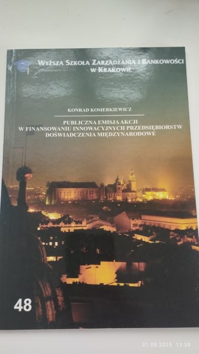Praca naukowa " Publiczna emisja akcji w finansowaniu innowacyjnych..