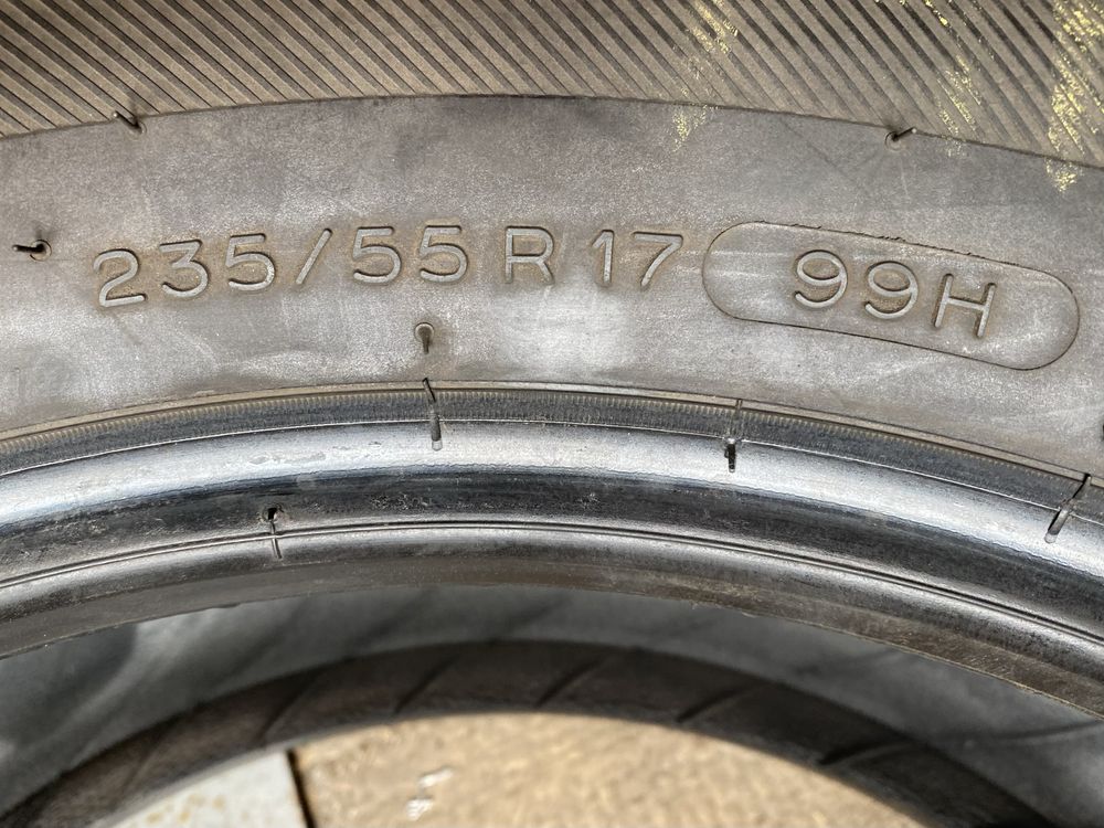 Літня резина шини 235/55R17 Michelin 6,8мм