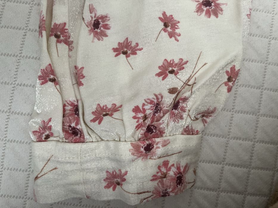 Blusa acedada da Zara