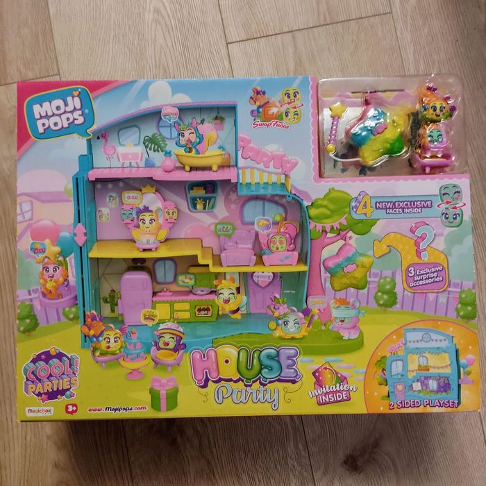 Zestaw Figurek Magic Box MojiPops House Party Duży Domek Imprezowy 3+