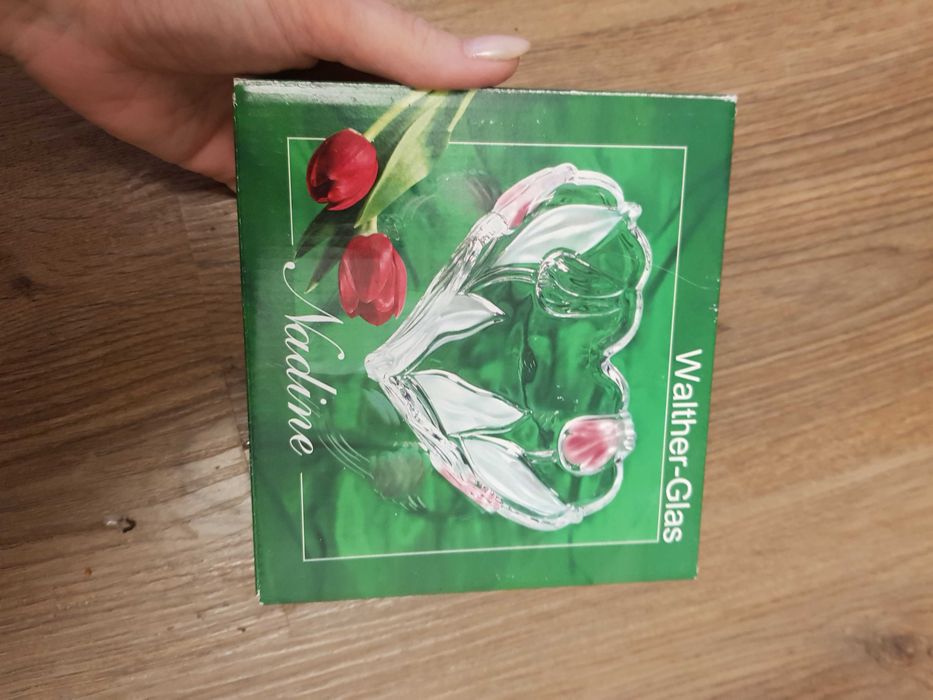 Посуда вазочка стекляная сердце салатница Стакани паровоз