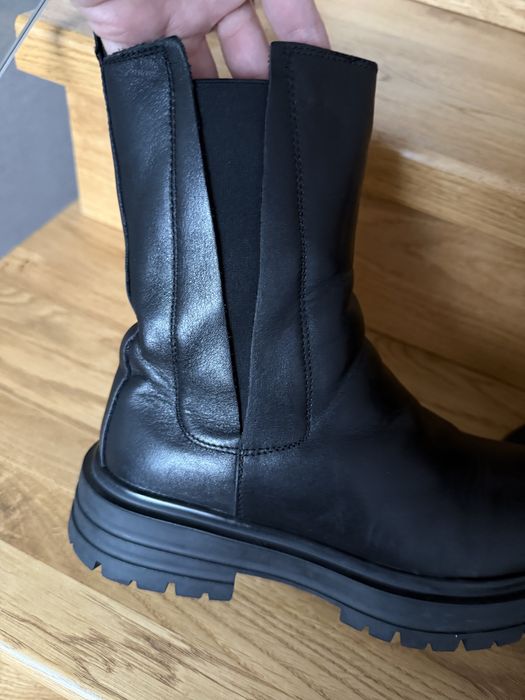 Ботінки-черевики зимові з натуральнлюої шкіри