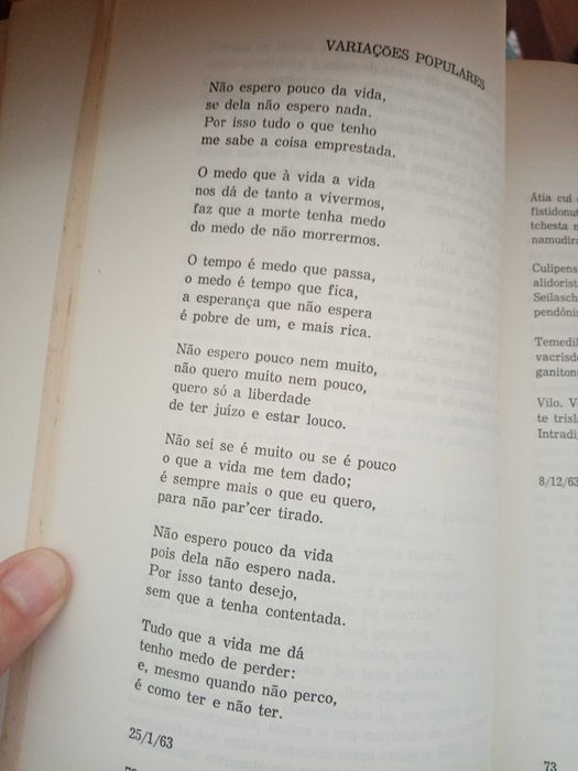 Poesia inédita de Jorge de Sena: Visão Perpétua