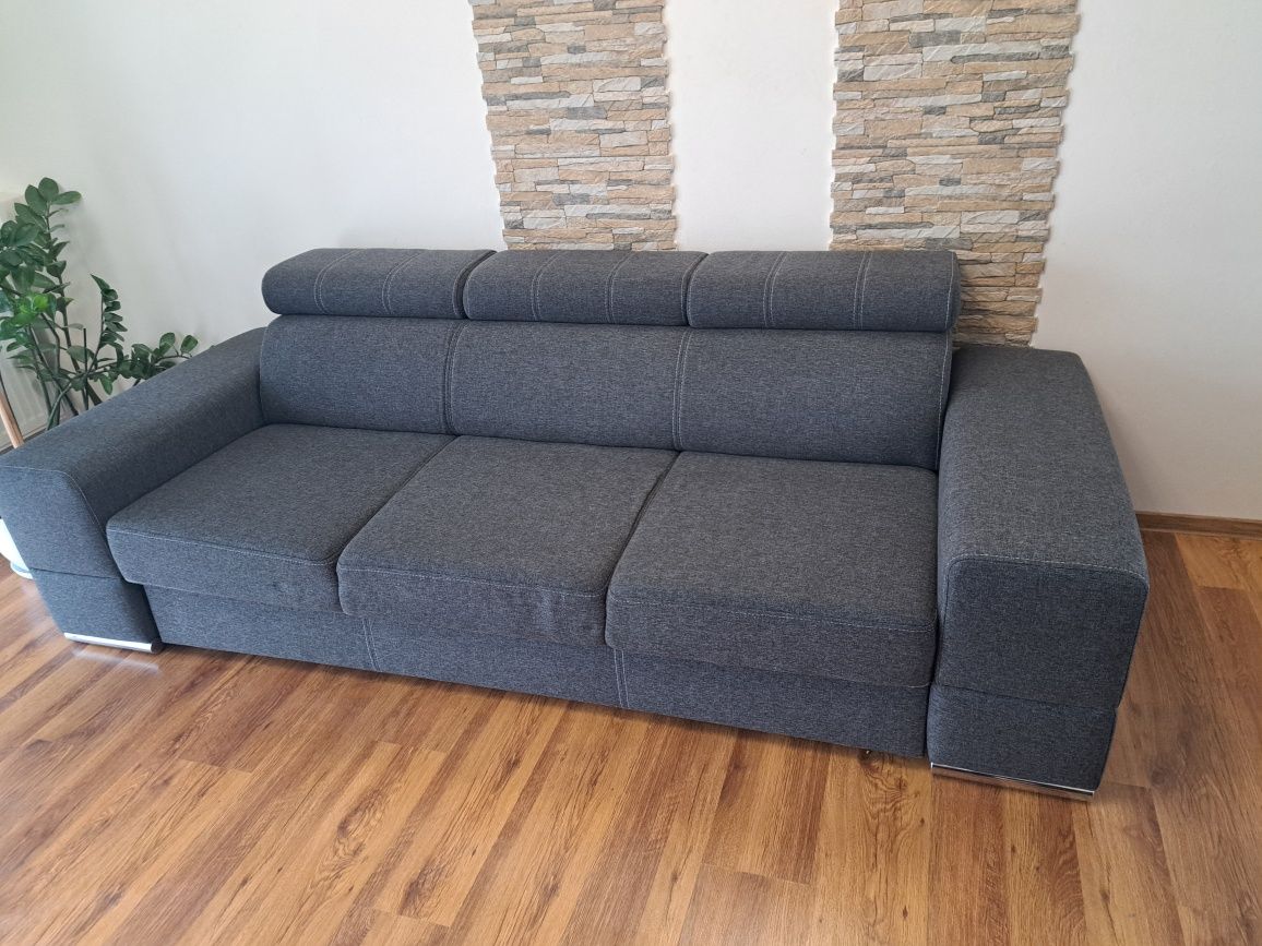 Komplet Wypoczynkowy Kanapa Fotek Uszak Podnóżek