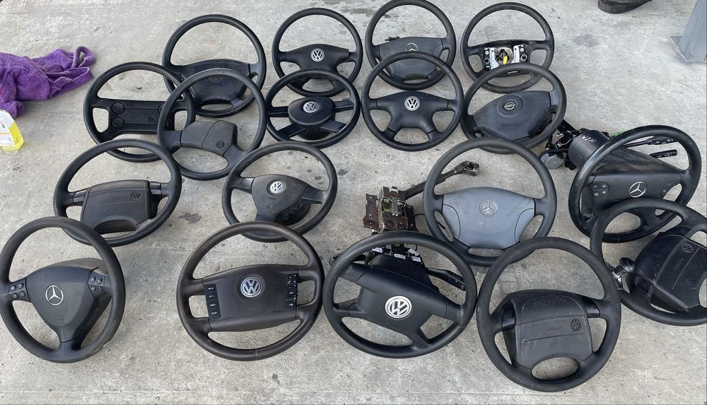 Руль Кермо Рули Volkswagen T4, T5, Caddy, Touran, Mercedes Vito Sprint