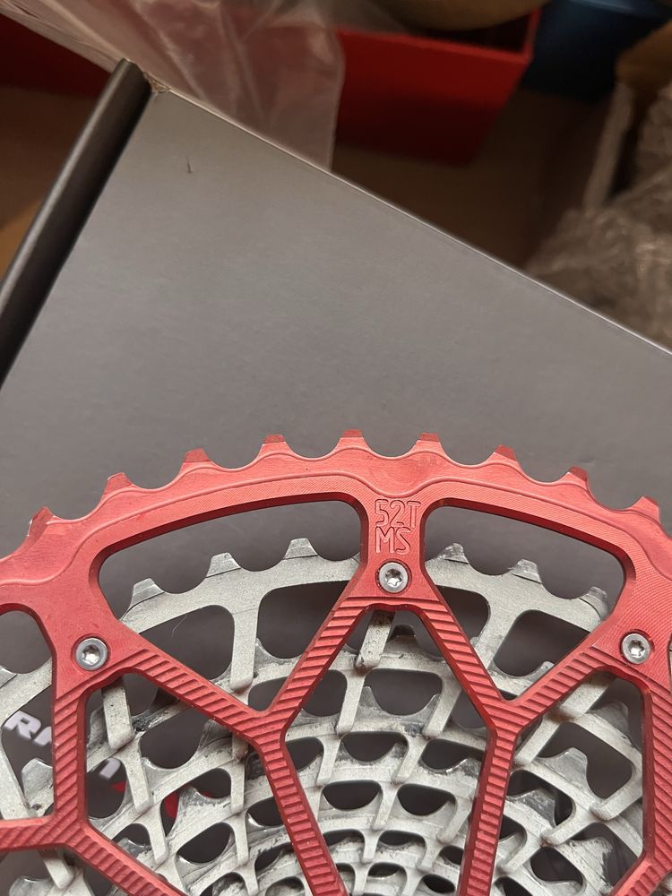 Kaseta GARBARUK 12s  dla bebenek MicroSpline Shimano 10-52 nie sram xd
