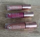 3x pomadka szminka Golden Rose Soft&Matte creamy 102, 106, 112 nude