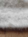 Czapka 80% Angora Śmietankowa