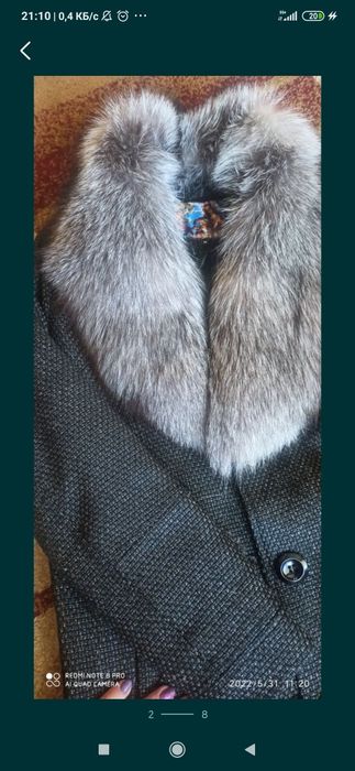 Шерстяное  натуральное пальто