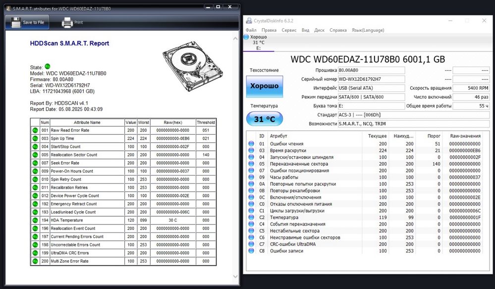 Зовнішній жорсткий диск WD My Book 6 Tb
