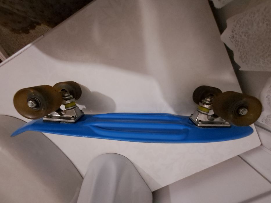 Скейт пластмасовий