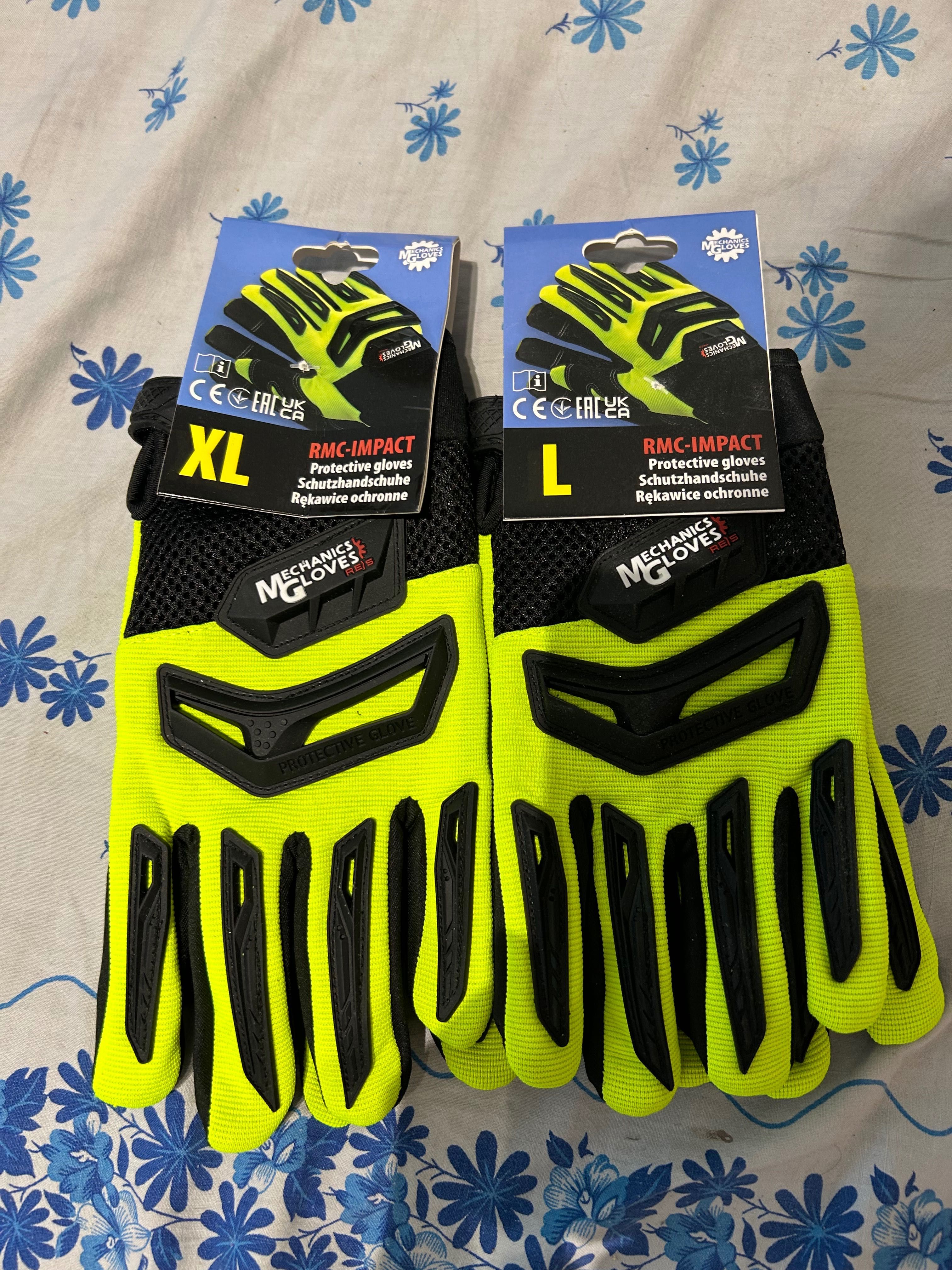 Перчатки противоударные,защитные  , размеры L, XL