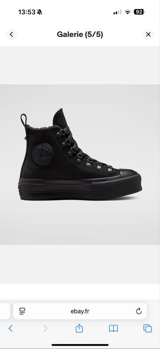 Кеди converse chuck taylor winter all star унісекс ідеал зима 40,5 41