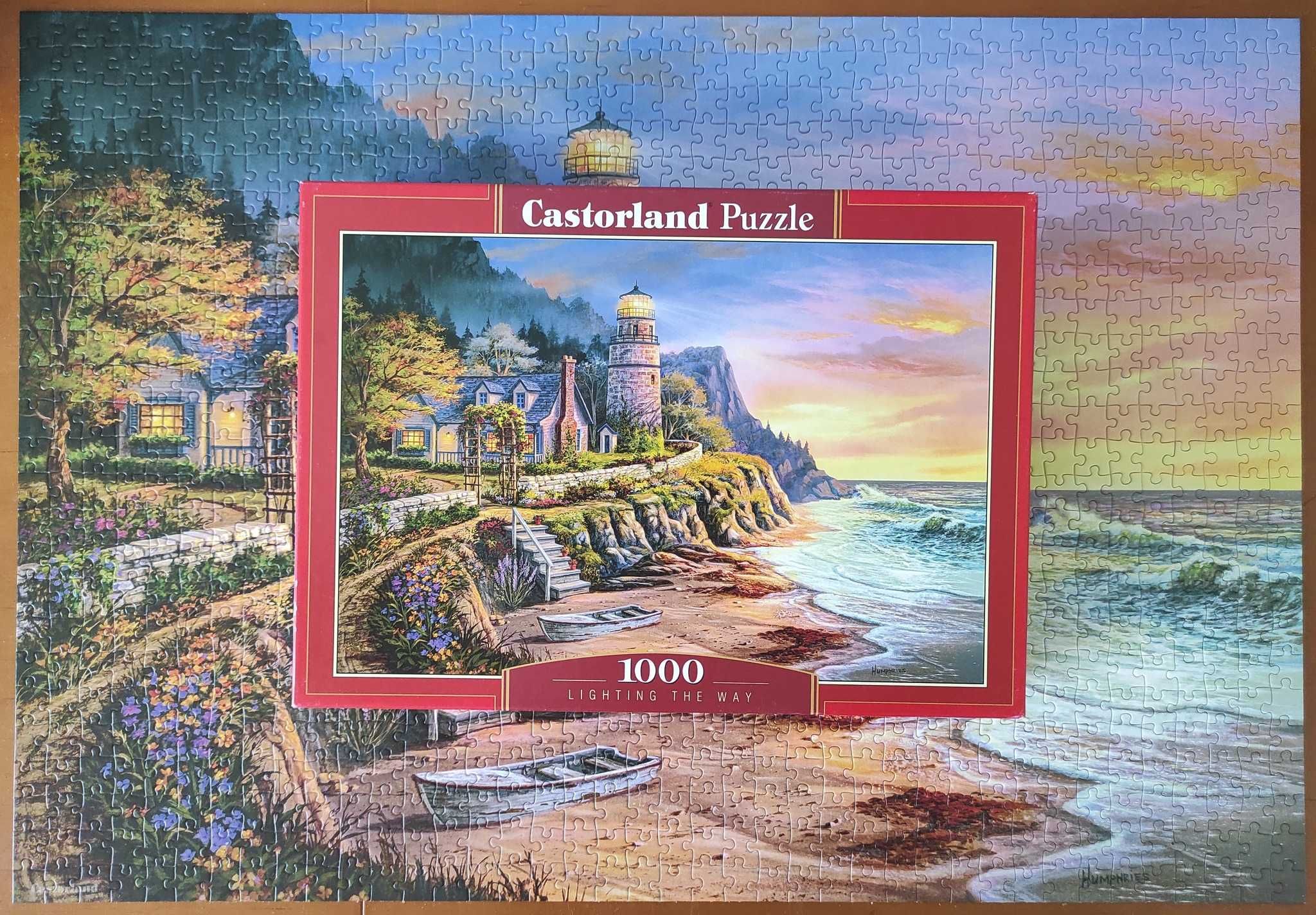 Zestaw puzzli Castorland, Clementoni, Ravesburger 1000, 1500