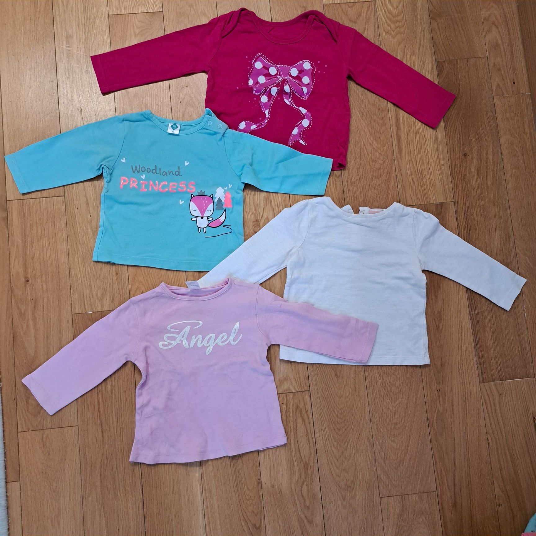 Zestaw bluzka. Koszulka. Tshirt, 74, 6m,  też, FF, Acanti