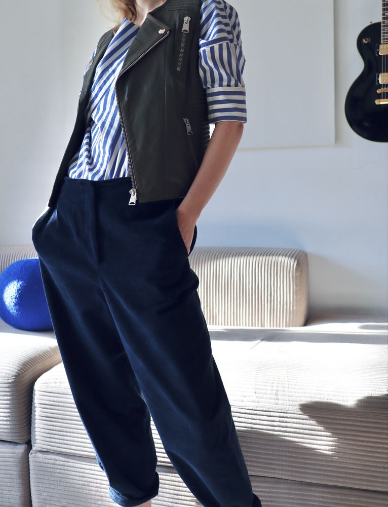 Skall Studio Karen pants sztruksowe spodnie