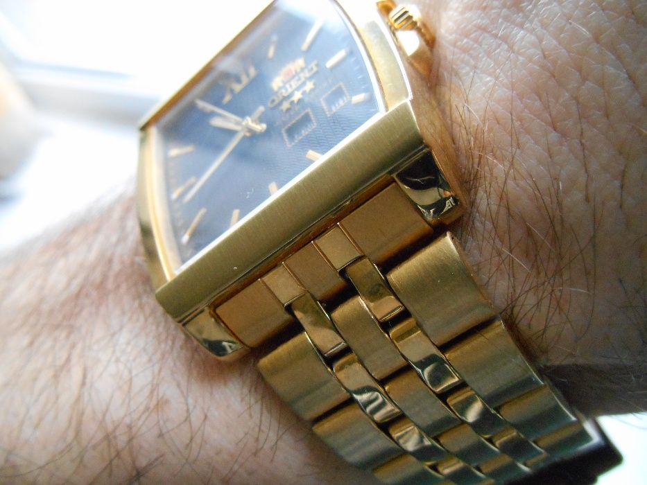 часы годинник Орієнт Orient EMBA-AO CS автоподзавод позолота