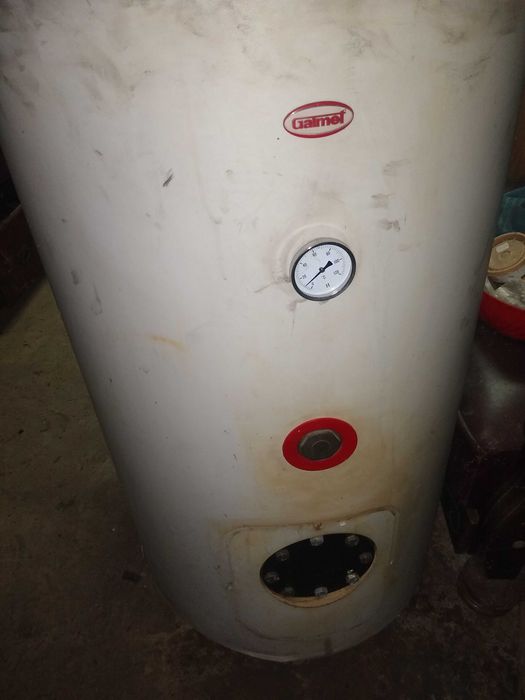 Nierdzewny Bufor C.W.U. i C.O. /zbiornik z wężownicą - 200L