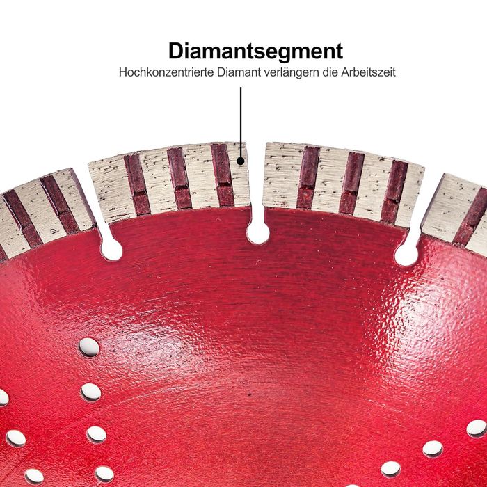 GVHAKG Diamentowa tarcza 350 mm, 15 mm (350 x 25,4 mm)
