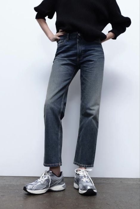 Джинси Zara. Straight Leg 34 розмір