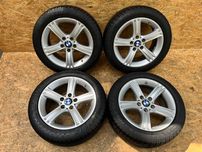 BMW 3 F30 F31 Felgi aluminiowe 17 7,5Jx17H2 IS37 + Opony zimowe CZUJNI
