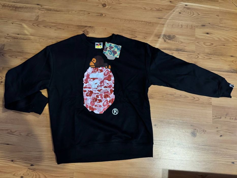 Худі Bape, світшот бейп, лонгслів бейп, светр Bape теплий на флісі