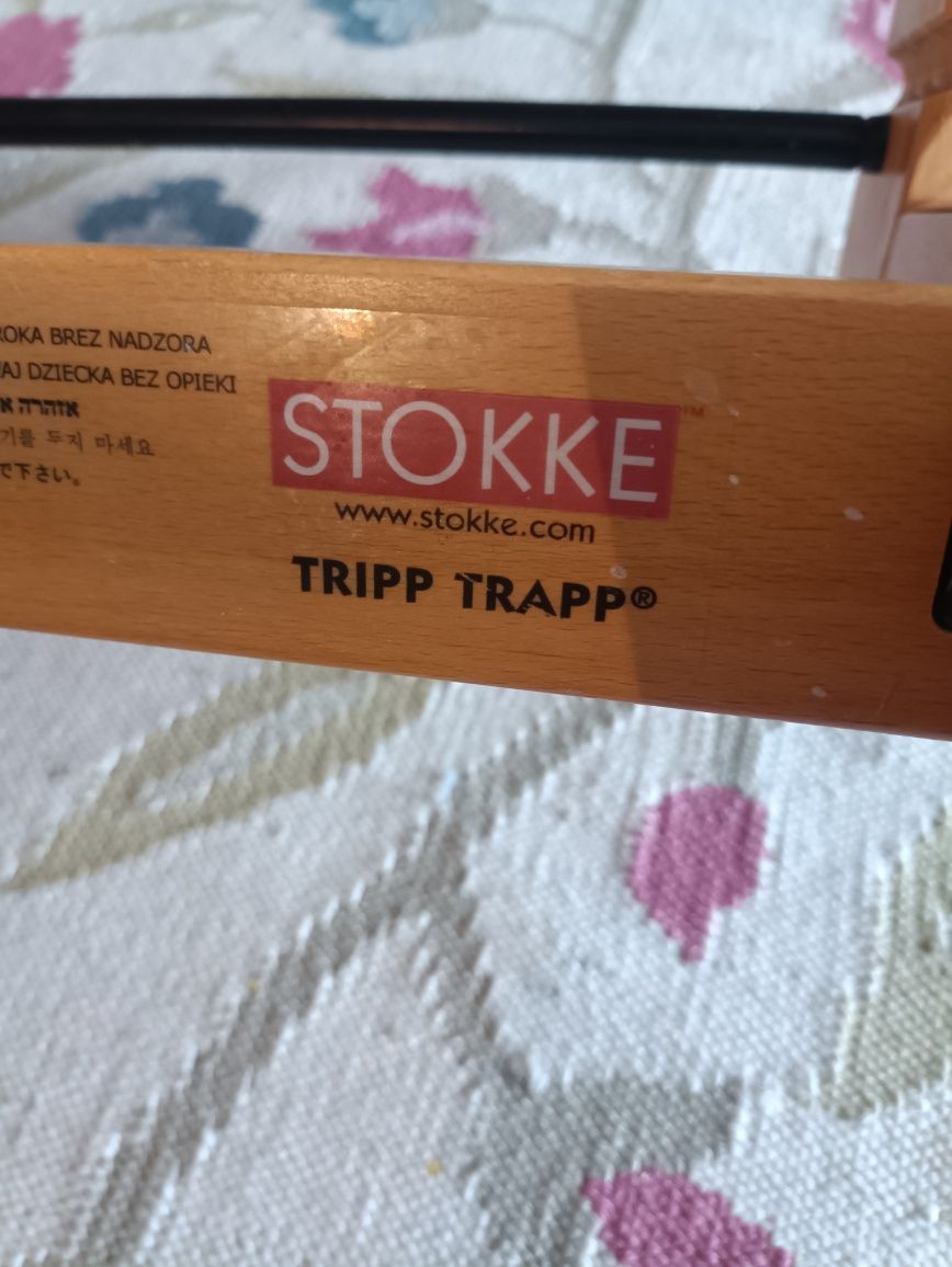 Krzesło dziecięce Tripp Trapp drewniane