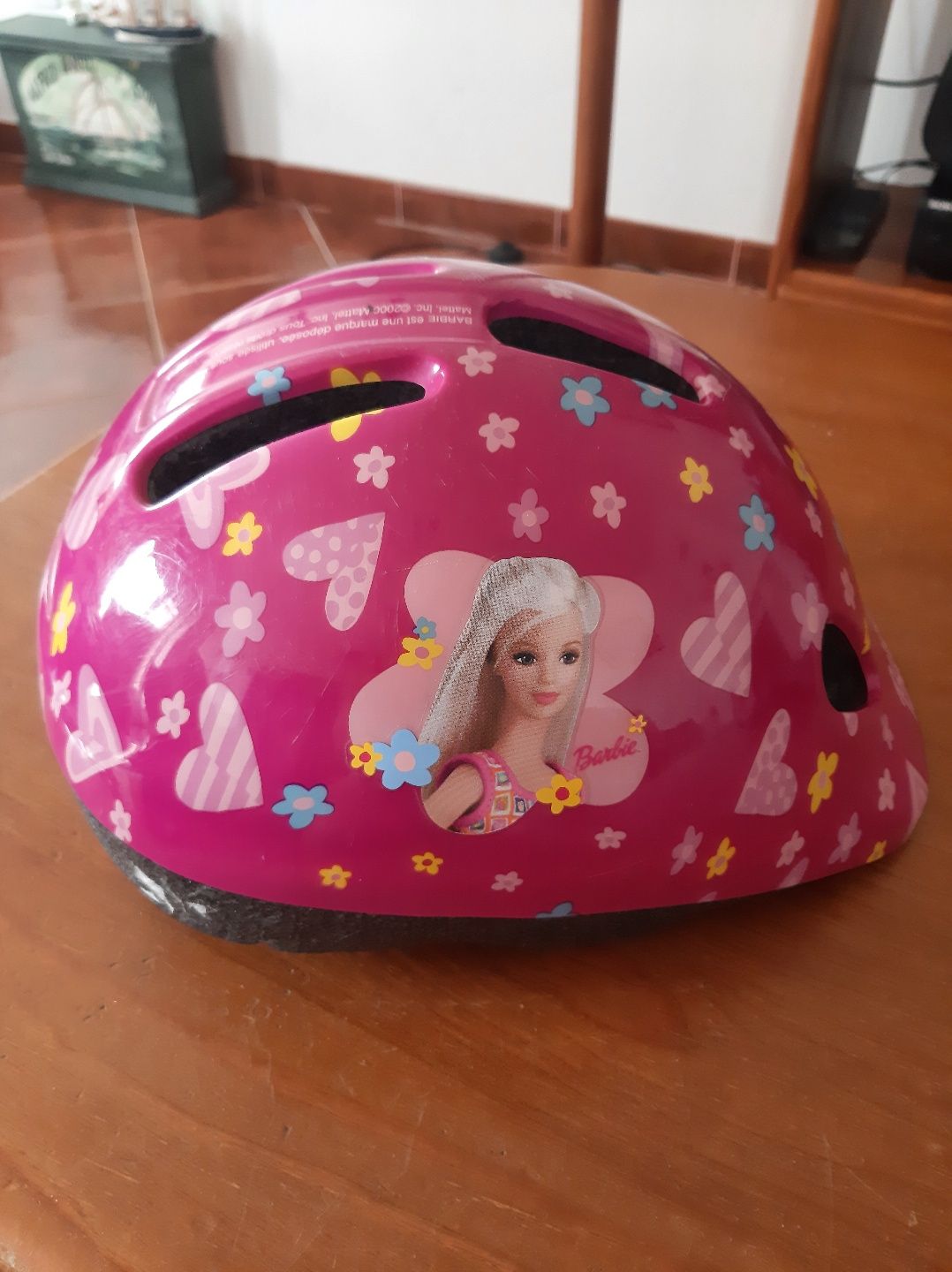 Capacete de protecção Barbie