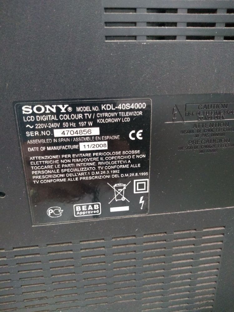 Telewizor SONY 40cali