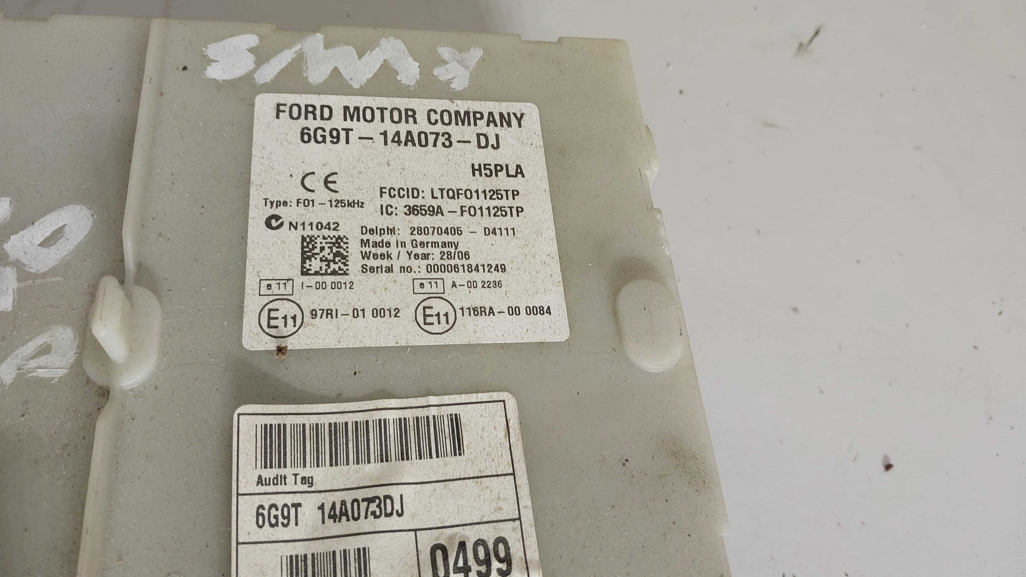 Komputer zestaw  FORD S MAX MK1 2,0 TDCI 06-10