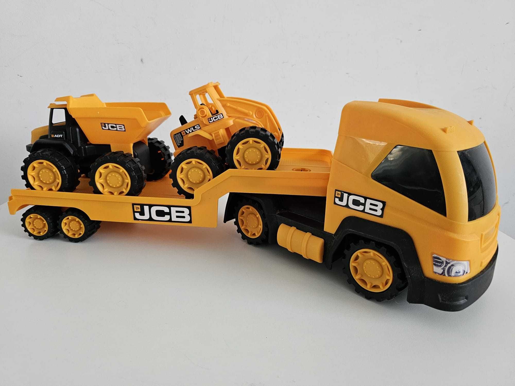 Teamsterz JCB Mega Transporter + 2 pojazdy budowlane