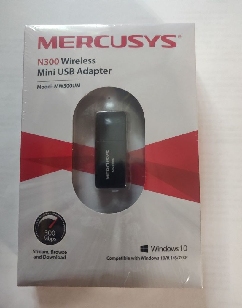 USB-адаптер Wi-Fi сети Mercusys MW300UM