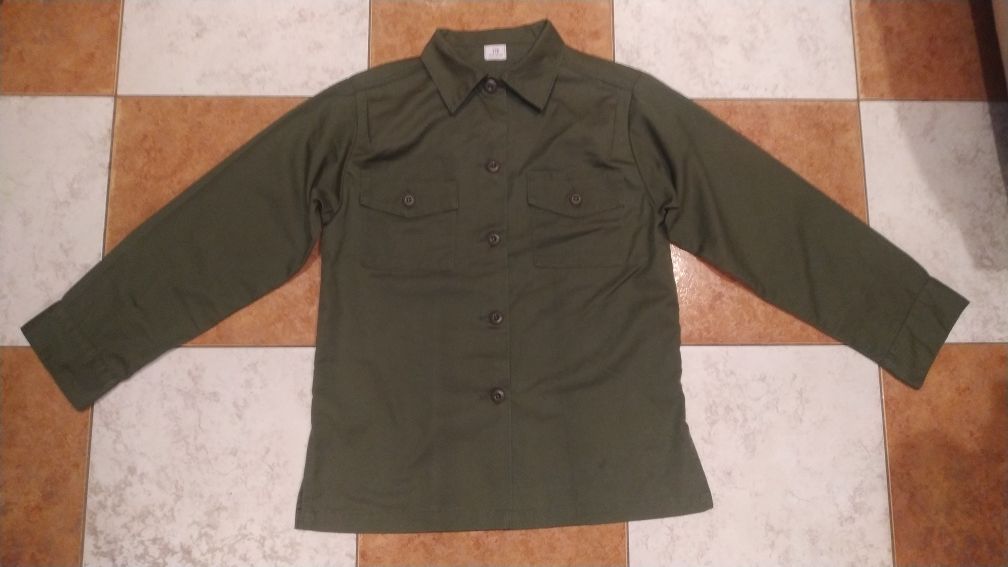 Винтажная  армейская женская рубашка США
