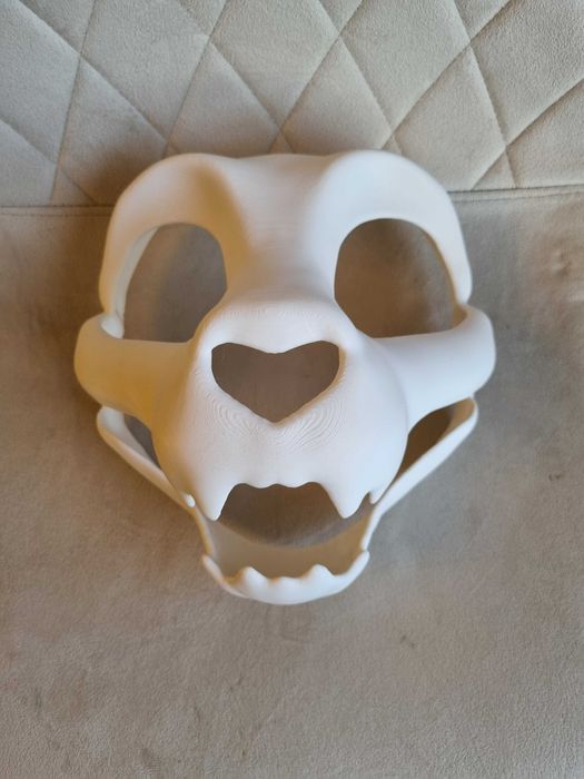 Furry fursuit mask base cosplay maska fursona cat kot costume kemono