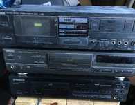 Stary odtwarzacz CD Pioneer CD Technics MASH Deck Yamaha nie Unitra