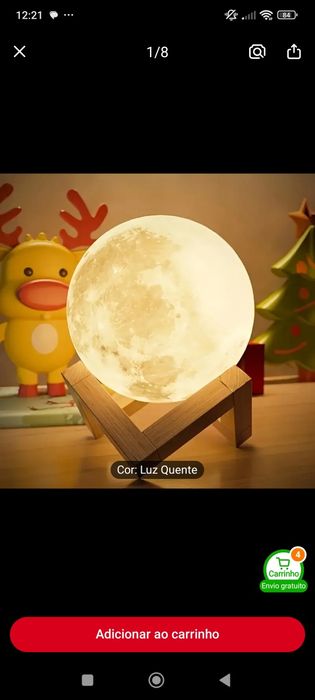 Candeeiro novo decoração