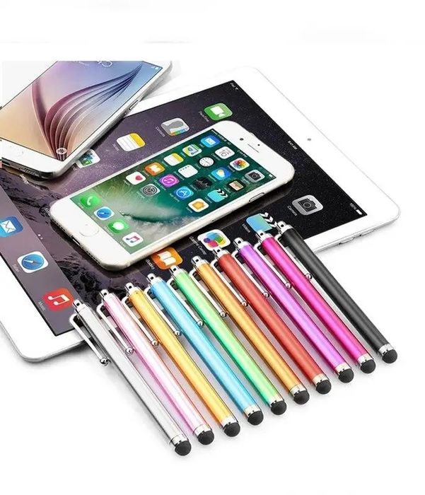 Стилус універсальний м'який чорний, ємнісна ручка для сенсорного екран