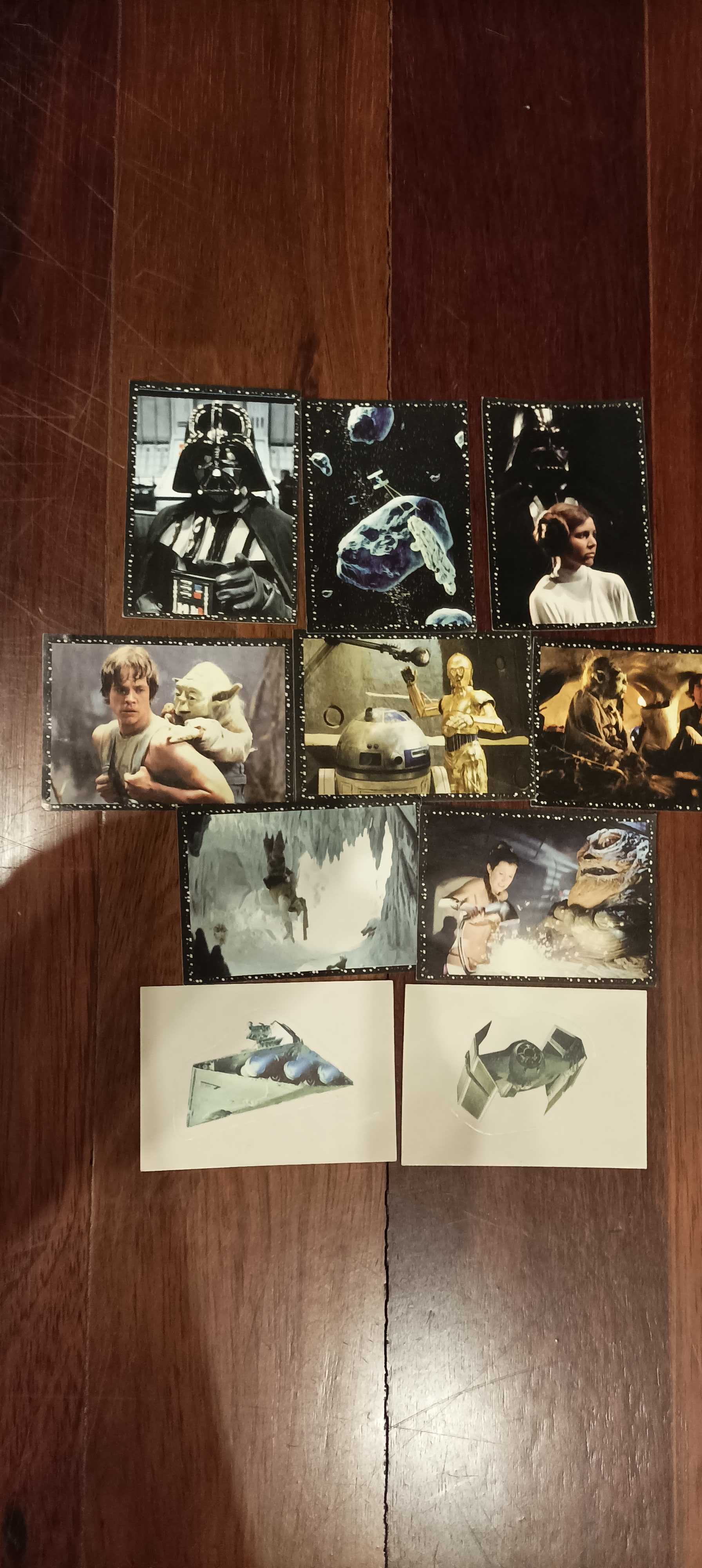 Cromos/autocolantes de coleção Starwars