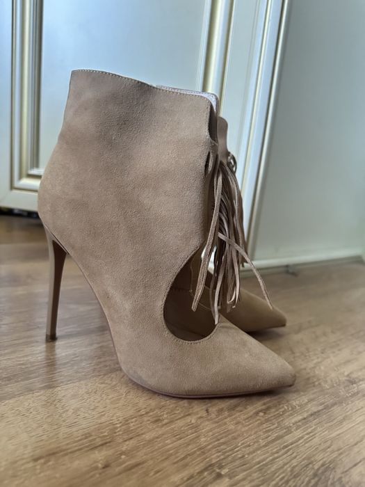 Ботінки замшеві натуральні