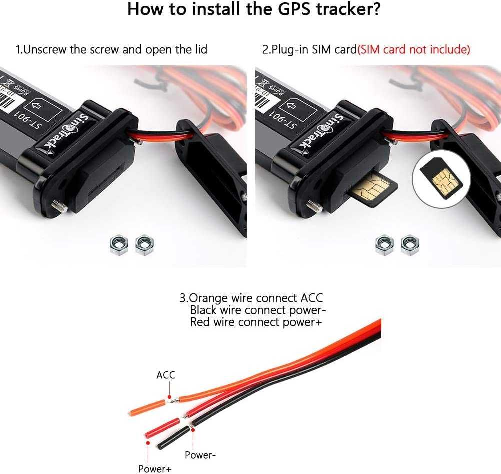 GPS Localizador • Tempo Real • Carro/Mota • APP Grátis • NOVO