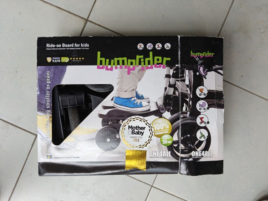 Bumprider dostawką do wózka