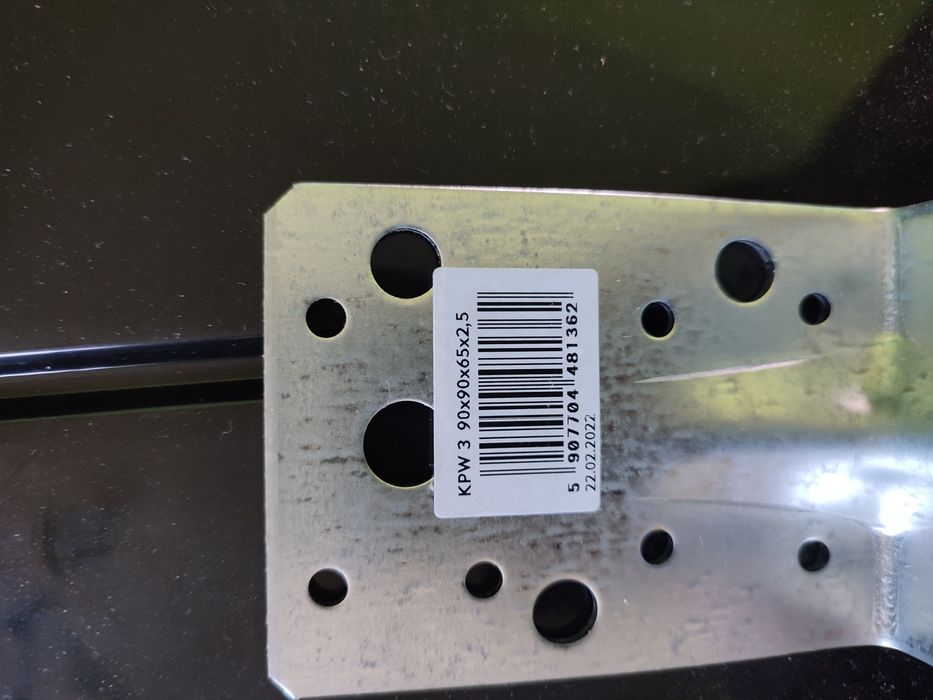 Kątownik przetłaczany 38 sztuk