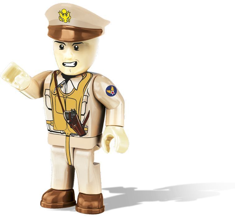 Klocki Cobi 5746 Samolot Myśliwiec Bell P-39D Airacobra Figurka 361 El