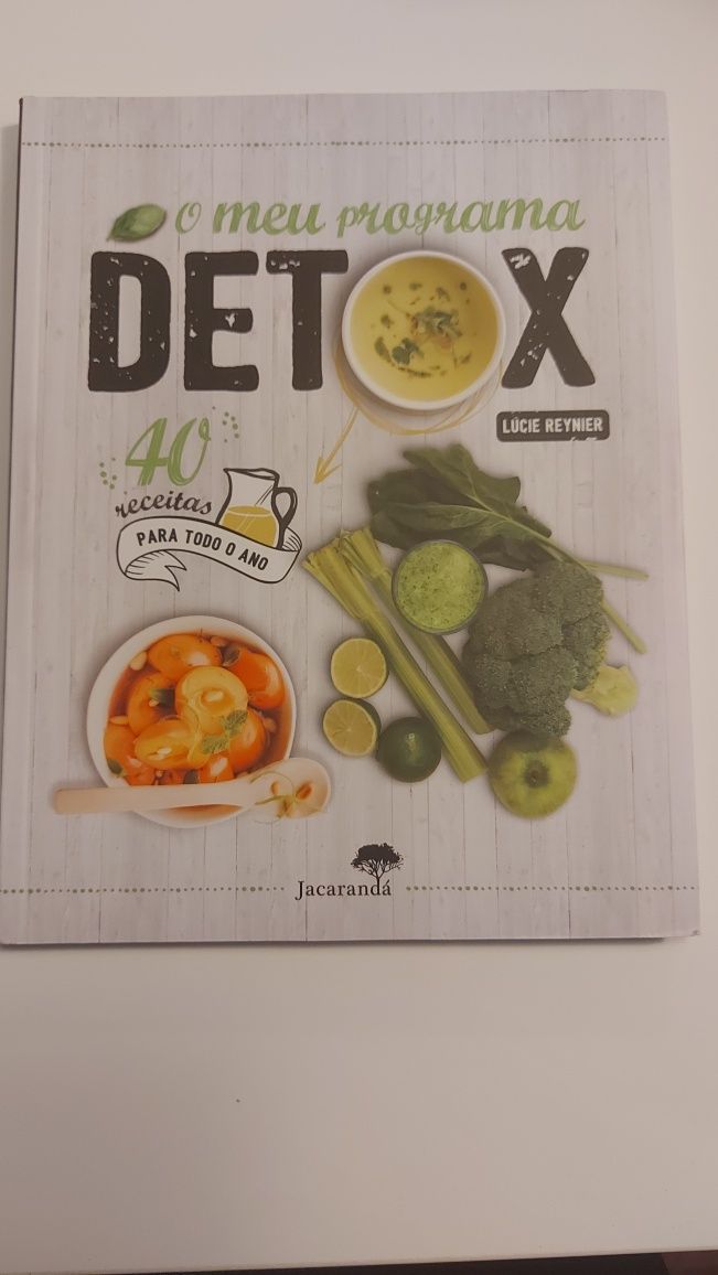 Livro "O meu programa Detox"